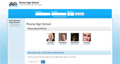 Desktop Screenshot of peoriahighschool.org